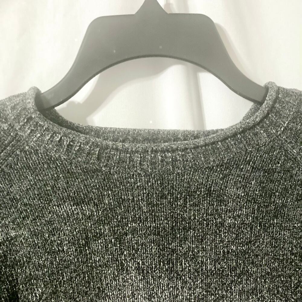 Karen Scott Women's Large Grey Knit Sweater - Picture 5 of 11
